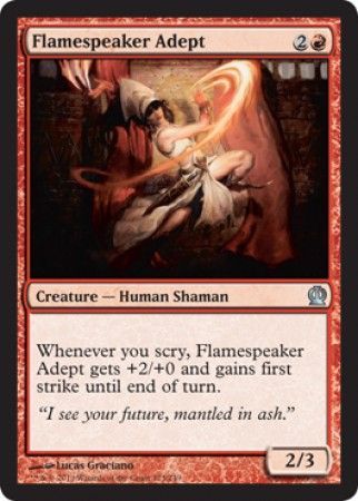 Theros 123/249 Flamespeaker Adept