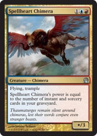 Theros 204/249 Spellheart Chimera