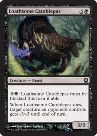 Theros 095/249 Loathsome Catoblepas