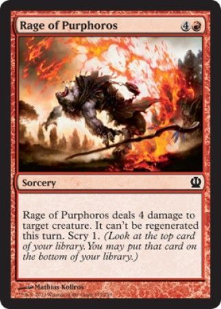 Theros 137/249 Rage of Purphoros