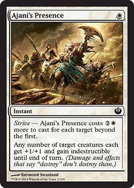 Journey into Nyx 002/165 Ajani's Presence