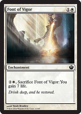 Journey into Nyx 011/165 Font of Vigor