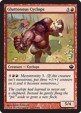 Journey into Nyx 099/165 Gluttonous Cyclops