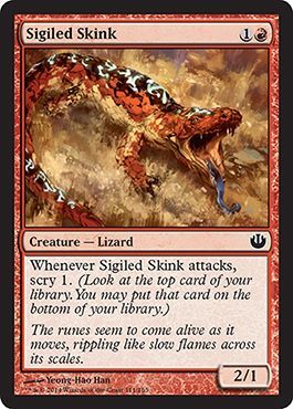 Journey into Nyx 111/165 Sigiled Skink