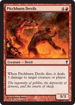 Conspiracy 149/210 Pitchburn Devils