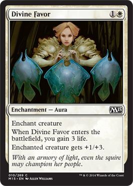 Magic 2015 010/269 Divine Favor