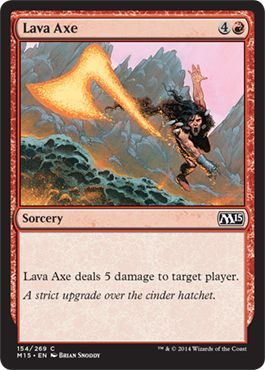 Magic 2015 154/269 Lava Axe