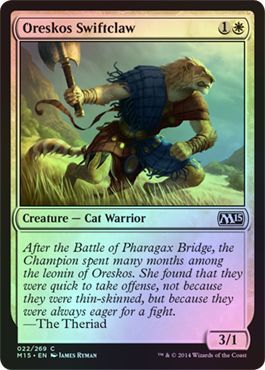 Magic 2015 022/269 Oreskos Swiftclaw (Foil)