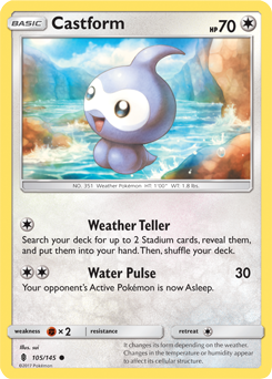 Guardians Rising 105/145 Castform