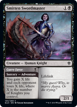 Throne of Eldraine 105/269 Smitten Swordmaster