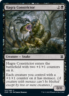 Zendikar Rising 105/280 Hagra Constrictor