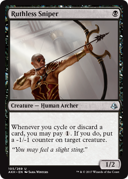 Amonkhet 105/269 Ruthless Sniper