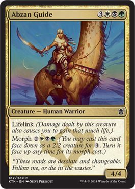 Khans of Tarkir 162/269 Abzan Guide