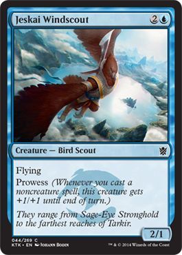 Khans of Tarkir 044/269 Jeskai Windscout