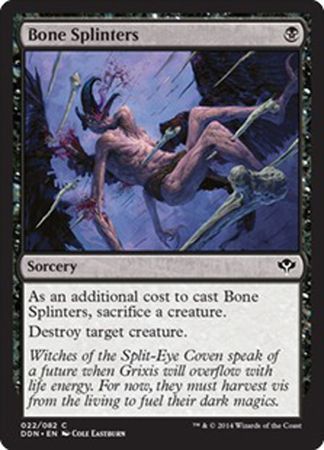 Duel Decks: Speed vs. Cunning 022/082 Bone Splinters