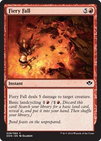 Duel Decks: Speed vs. Cunning 029/082 Fiery Fall