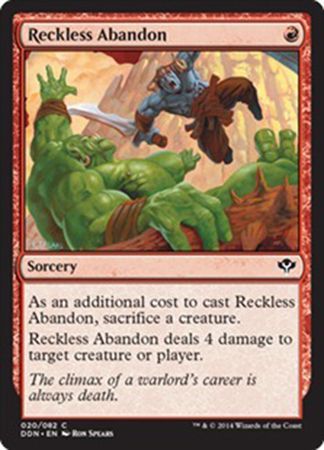 Duel Decks: Speed vs. Cunning 020/082 Reckless Abandon