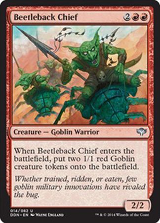 Duel Decks: Speed vs. Cunning 014/082 Beetleback Chief