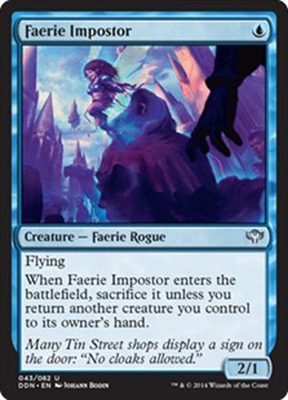 Duel Decks: Speed vs. Cunning 043/082 Faerie Impostor