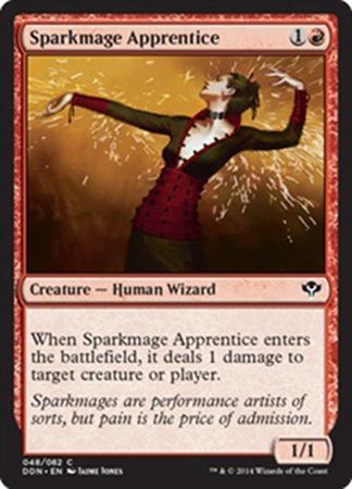 Duel Decks: Speed vs. Cunning 048/082 Sparkmage Apprentice