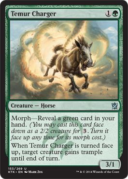 Khans of Tarkir 153/269 Temur Charger