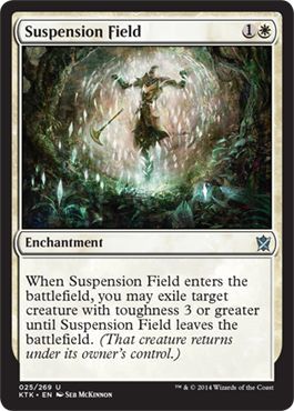 Khans of Tarkir 025/269 Suspension Field