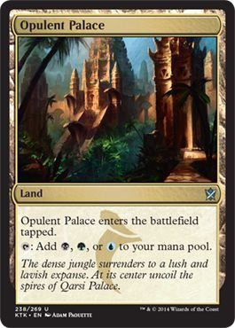 Khans of Tarkir 238/269 Opulent Palace