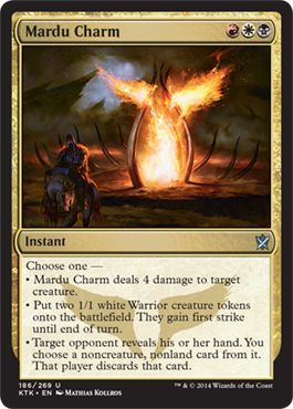 Khans of Tarkir 186/269 Mardu Charm