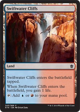 Khans of Tarkir 243/269 Swiftwater Cliffs