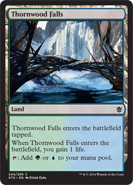 Khans of Tarkir 244/269 Thornwood Falls