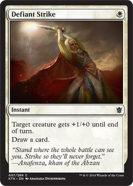 Khans of Tarkir 007/269 Defiant Strike