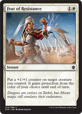 Khans of Tarkir 010/269 Feat of Resistance