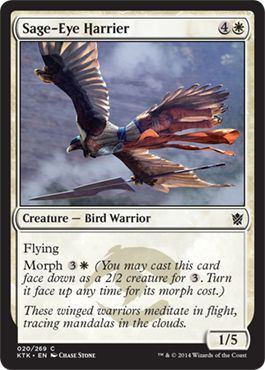 Khans of Tarkir 020/269 Sage-Eye Harrier