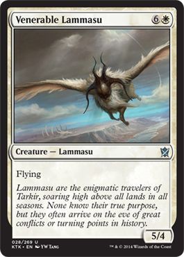 Khans of Tarkir 028/269 Venerable Lammasu