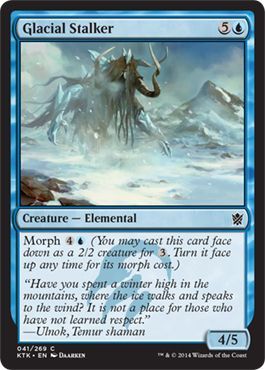 Khans of Tarkir 041/269 Glacial Stalker