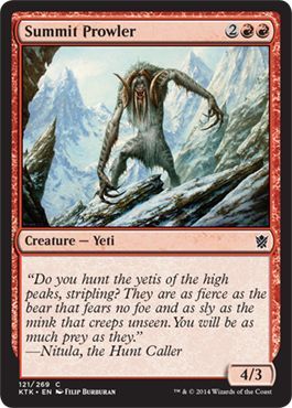 Khans of Tarkir 121/269 Summit Prowler