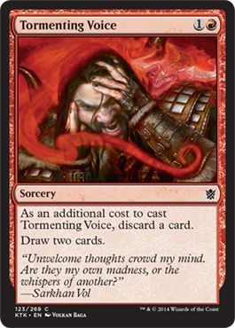 Khans of Tarkir 123/269 Tormenting Voice