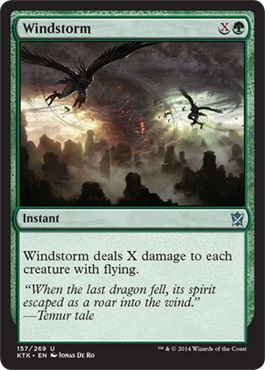 Khans of Tarkir 157/269 Windstorm