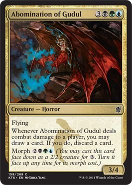 Khans of Tarkir 159/269 Abomination of Gudul