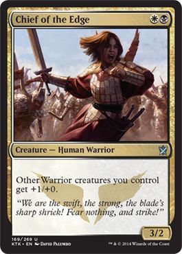 Khans of Tarkir 169/269 Chief of the Edge