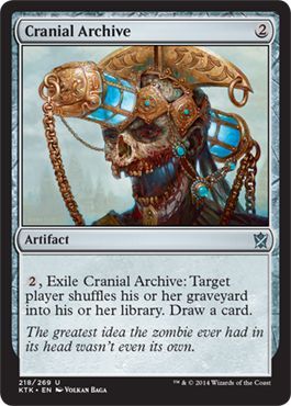 Khans of Tarkir 218/269 Cranial Archive