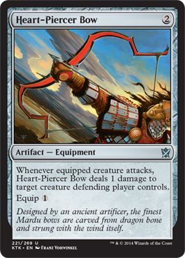 Khans of Tarkir 221/269 Heart-Piercer Bow