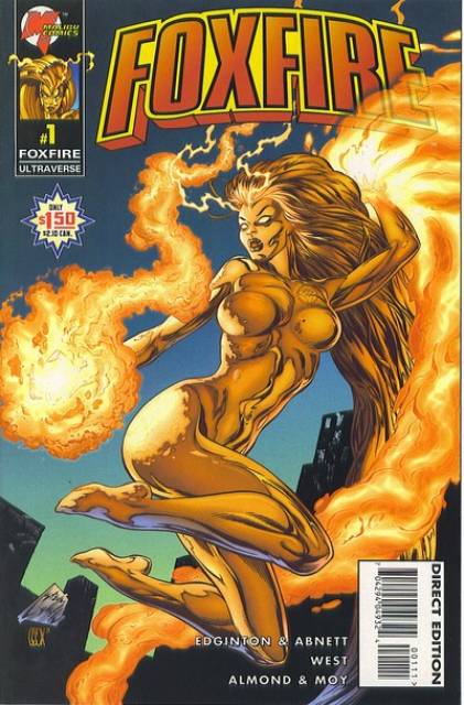 Foxfire #1 Malibu Comics (1996)