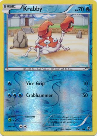 Phantom Forces 013/119 Krabby (Reverse Holo)