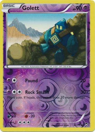 Furious Fists 042/111 Golett (Reverse Holo)