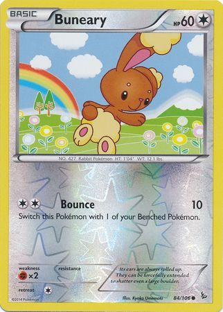 Flashfire 084/106 Buneary (Reverse Holo)