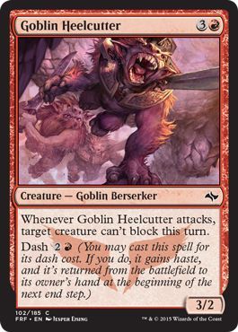 Fate Reforged 102/185 Goblin Heelcutter (Foil)