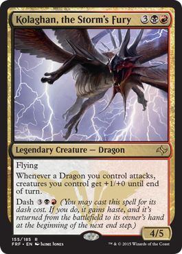 Fate Reforged 155/185 Kolaghan, the Storm's Fury