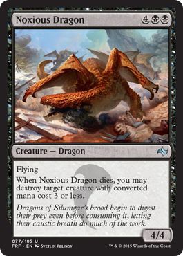 Fate Reforged 077/185 Noxious Dragon