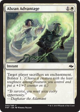 Fate Reforged 002/185 Abzan Advantage